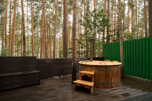 Купель на открытом воздухе